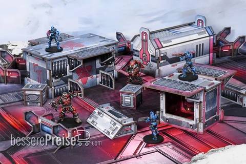 Mantic MAGHAB104 - Halo Flashpoint Banished Garrison Scenery Set | Tabletop