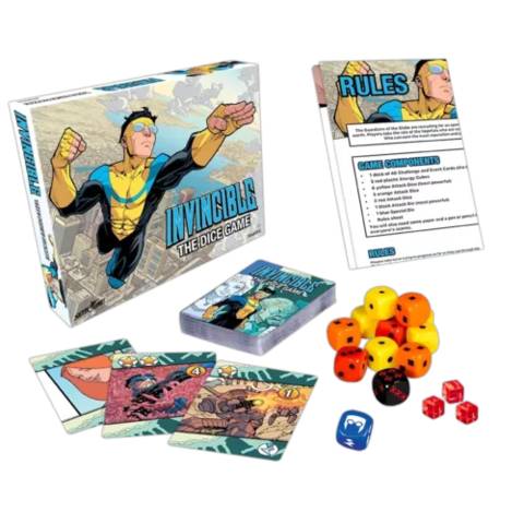 Mantic Games Invincible: The Dice Game - Fast Paced Push Your Luck Dice Rolling