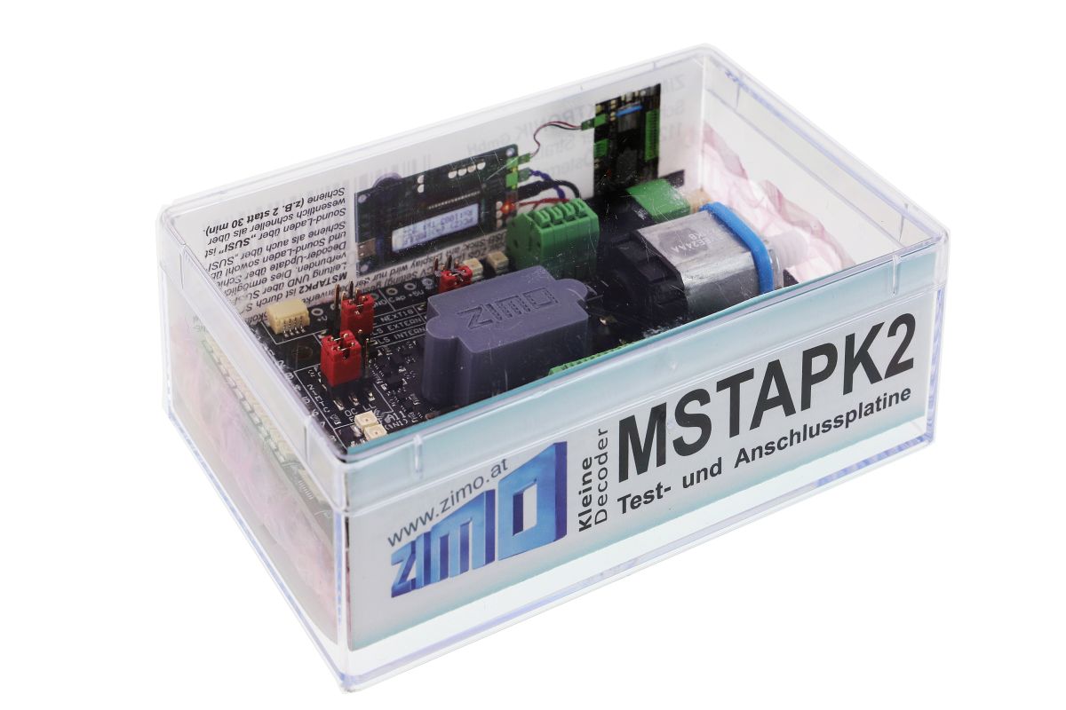 Zimo MSTAPK2 - Decoderanschl. u. Testplatine | Modellbahn | Modelleisenbahn
