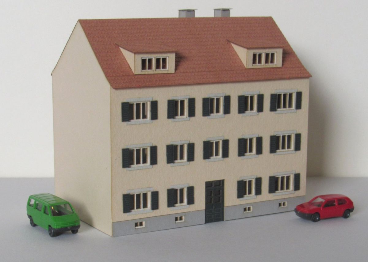 Modellbau Laffont N N2201 - 3-geschossiges Stadthaus | Modellbahn | Modelleisenbahn