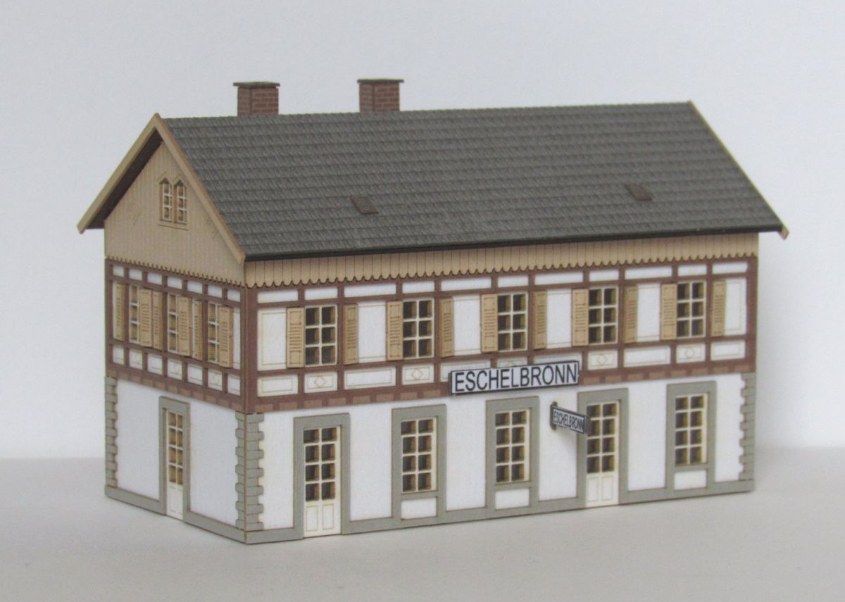 Modellbau Laffont N N3701 - Bahnhof Eschelbronn | Modellbahn | Modelleisenbahn