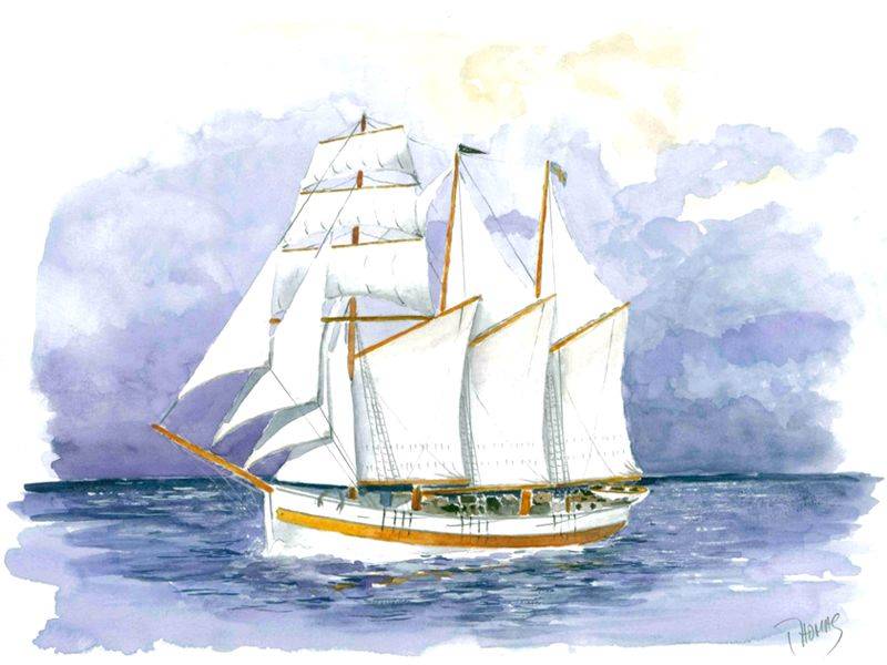 Nordic Atlast AB NOR35-1007 - Vega Segelschiff 1/35 | Modellbau