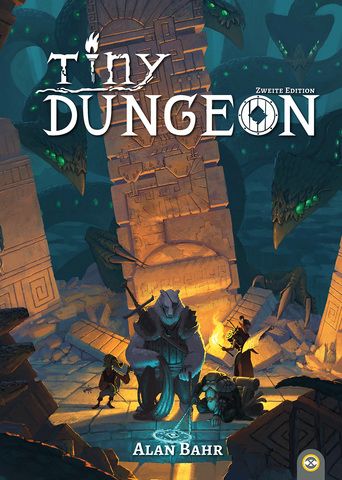 Obscurati Publishing OSPTD6001 - Tiny Dungeon: Grundregelwerk Zweite Edition