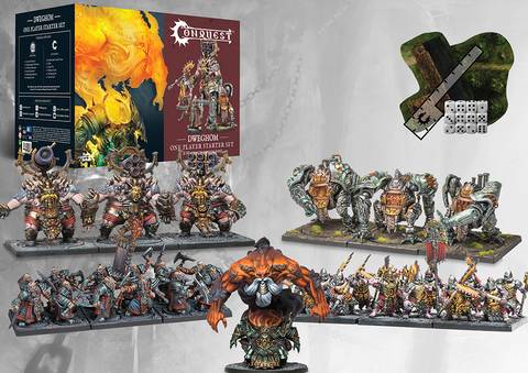 Para Bellum PBW7349 - Dweghom: Conquest 2026 Supercharged Starter Set | Tabletop