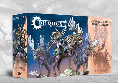 Para Bellum PBWC306 - Weaver Courts: Gemred Knights (pronounced Gevra-Nights) | Tabletop