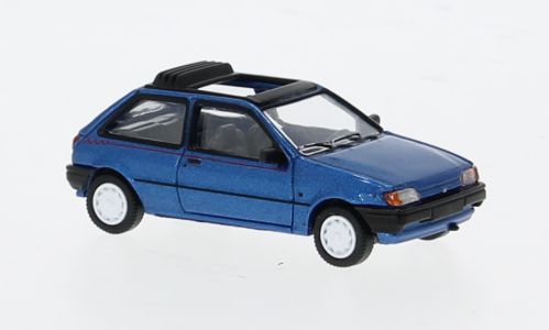 PCX87 H0 (1:87) PCX870460 - PCX87, Ford Fiesta MK III Calypso, blau, 1989, 1:87 | Modellbahn | Modelleisenbahn
