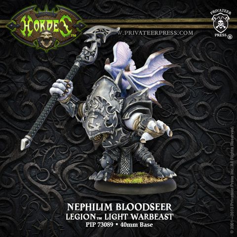 Hordes PIP73089 - Legion Light Warbeast Nephilim Bloodseer (plastic) | Tabletop
