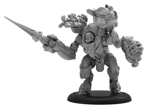 Privateer Press Übersee PIP83016 - Morningstar B - Warcaster Iron Star Alliance Heavy Warjack (metal) Box | Tabletop