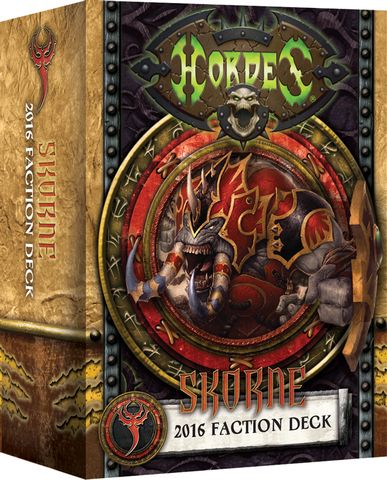 Hordes PIP91113D - HORDES Skorne 2016 Fraktionsdeck | Tabletop
