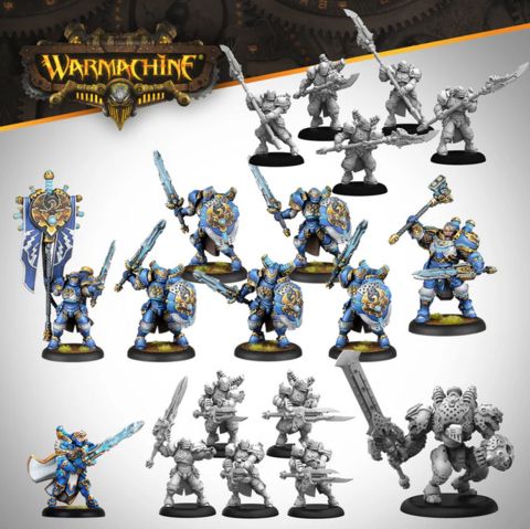 Steamforged Games SFGIKCGN001 - Warmachine: Cygnar Storm Legion Core Expanion | Tabletop