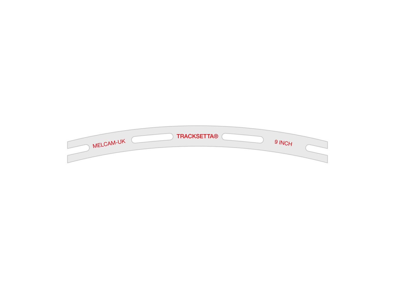 Peco N TTT9 - Vorlage 9" Radius | Modellbahn | Modelleisenbahn