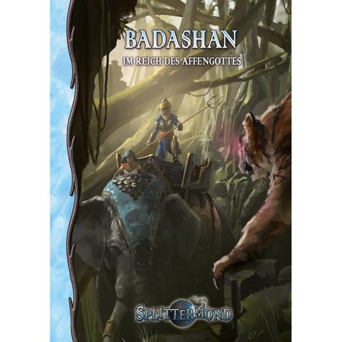 Uhrwerk Verlag UWV1215 - Splittermond: Badashan, Im Reich des Affengottes | Tabletop