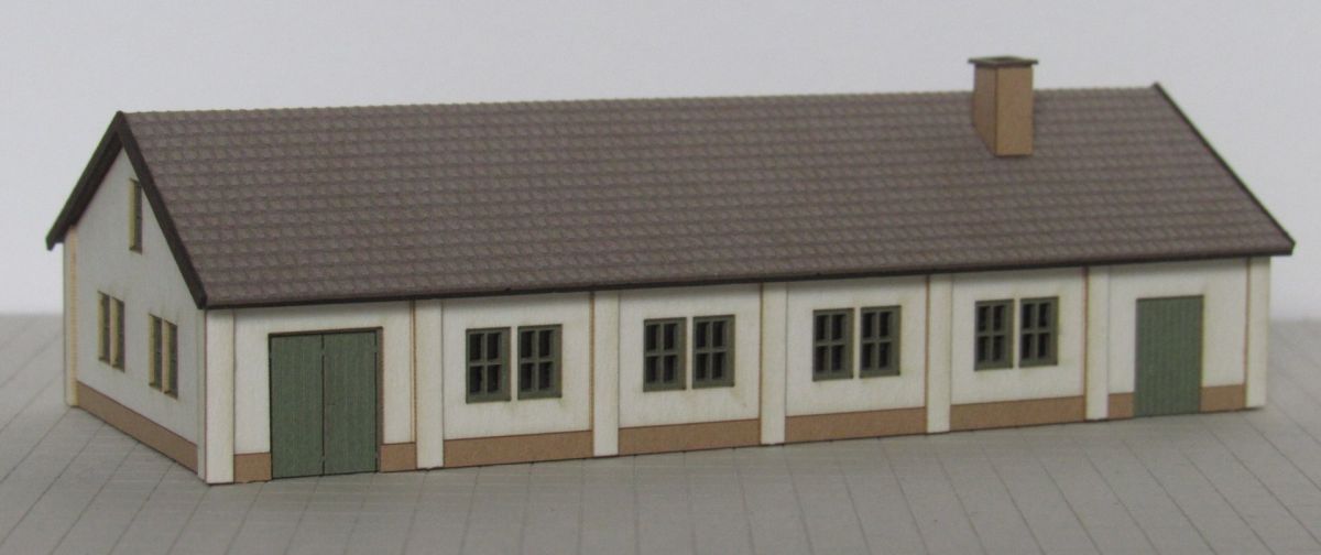 Modellbau Laffont Z Z3001 - Ländliches Schreinereigebäude | Modellbahn | Modelleisenbahn