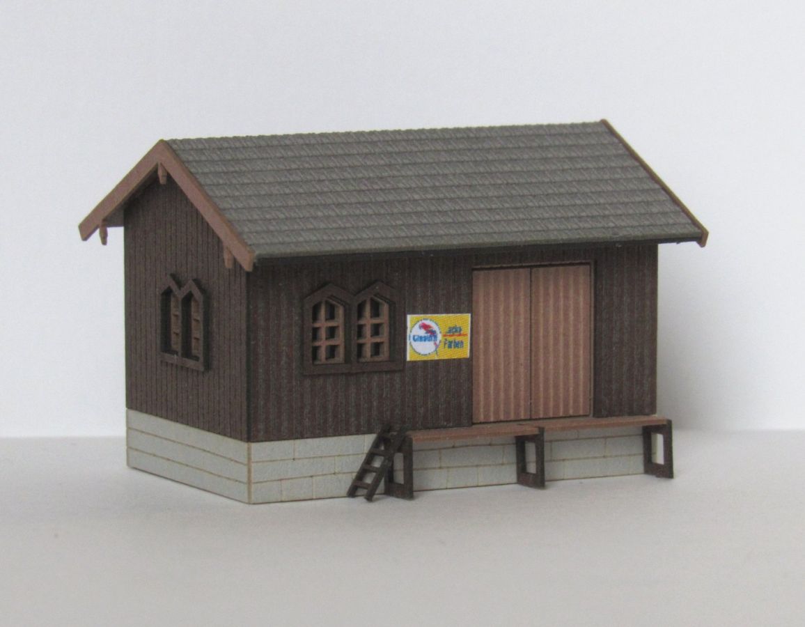 Modellbau Laffont Z Z5101 - Güterschuppen Eschelbronn | Modellbahn | Modelleisenbahn