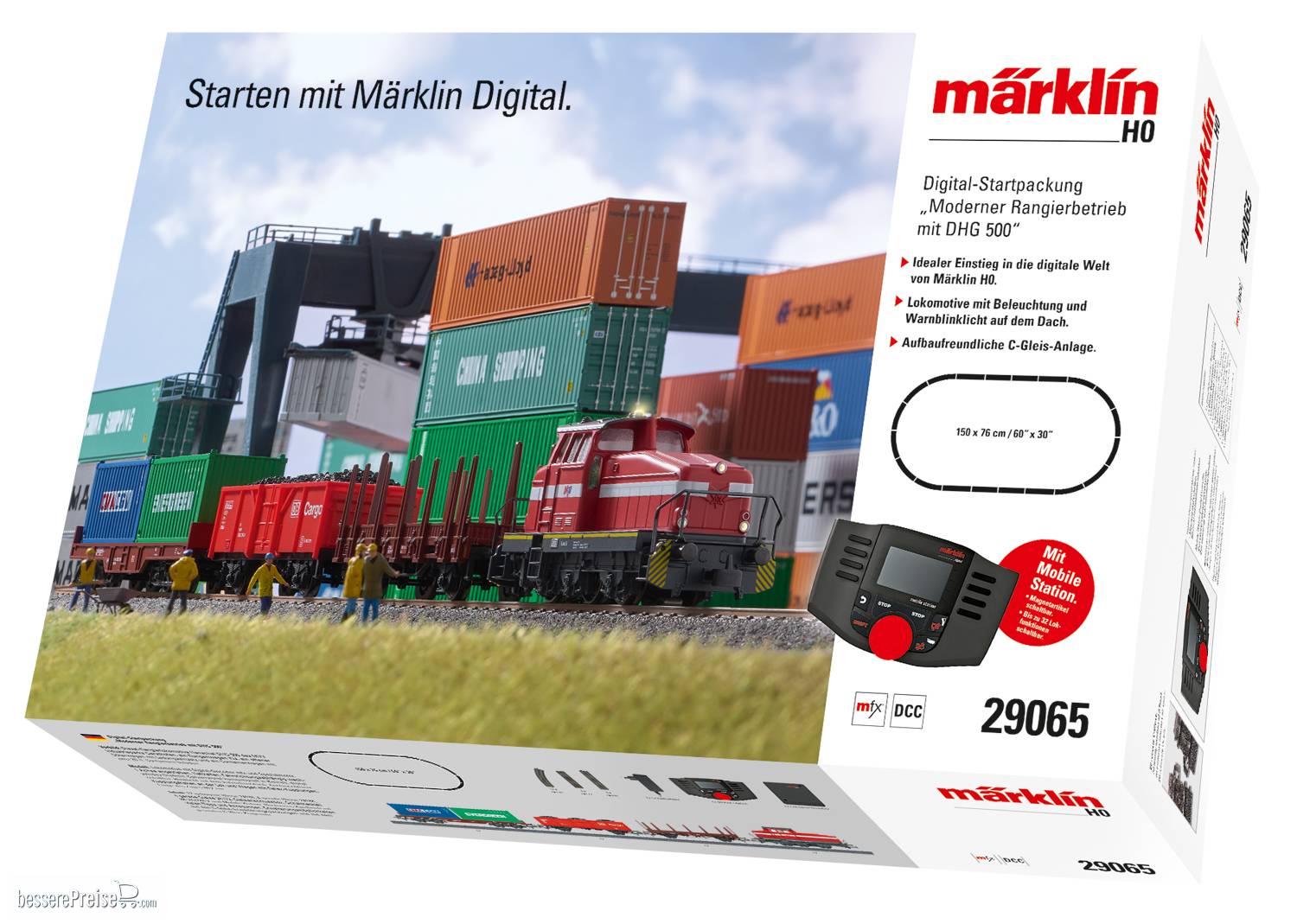 Digital-Startpackung "Moderner Rangierbetrieb mit DHG 500"