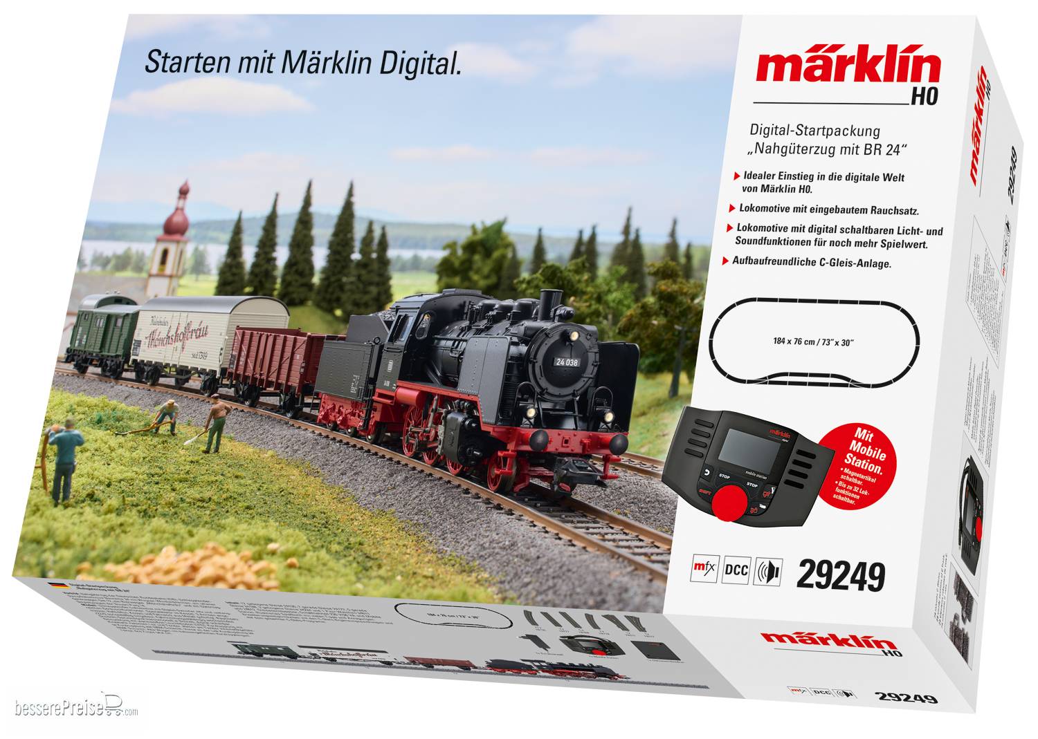 Digital-Startpackung "Nahgüterzug mit BR 24"
