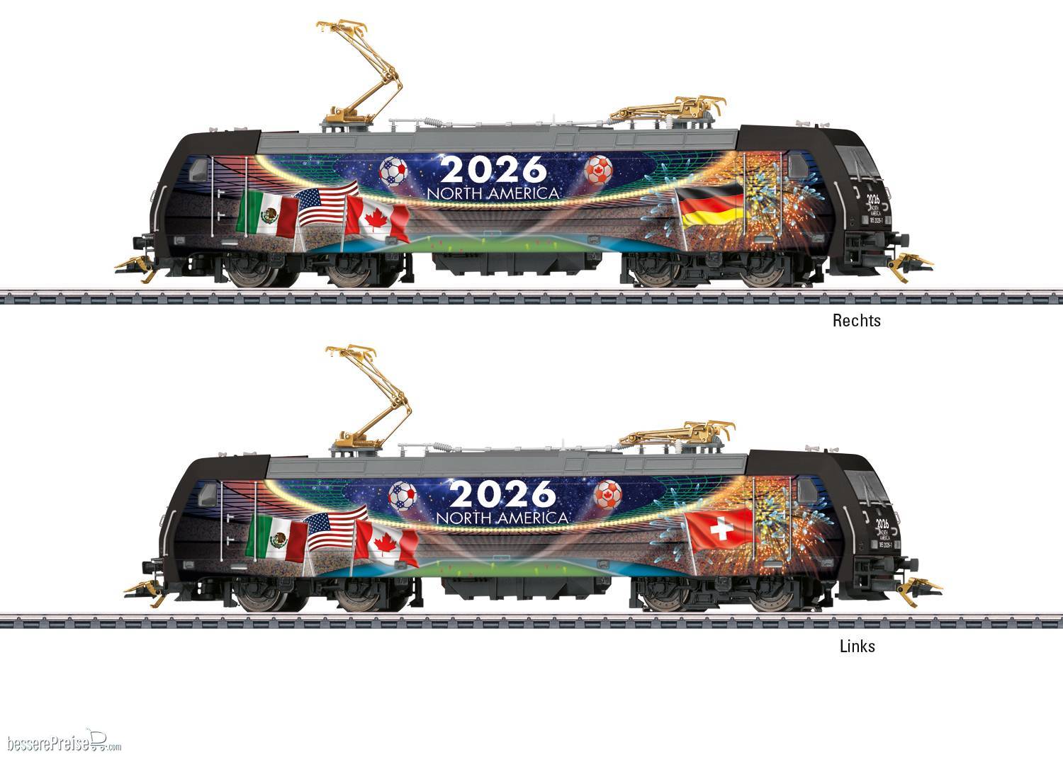 Elektrolokomotive Baureihe 185.2 North America 2026
