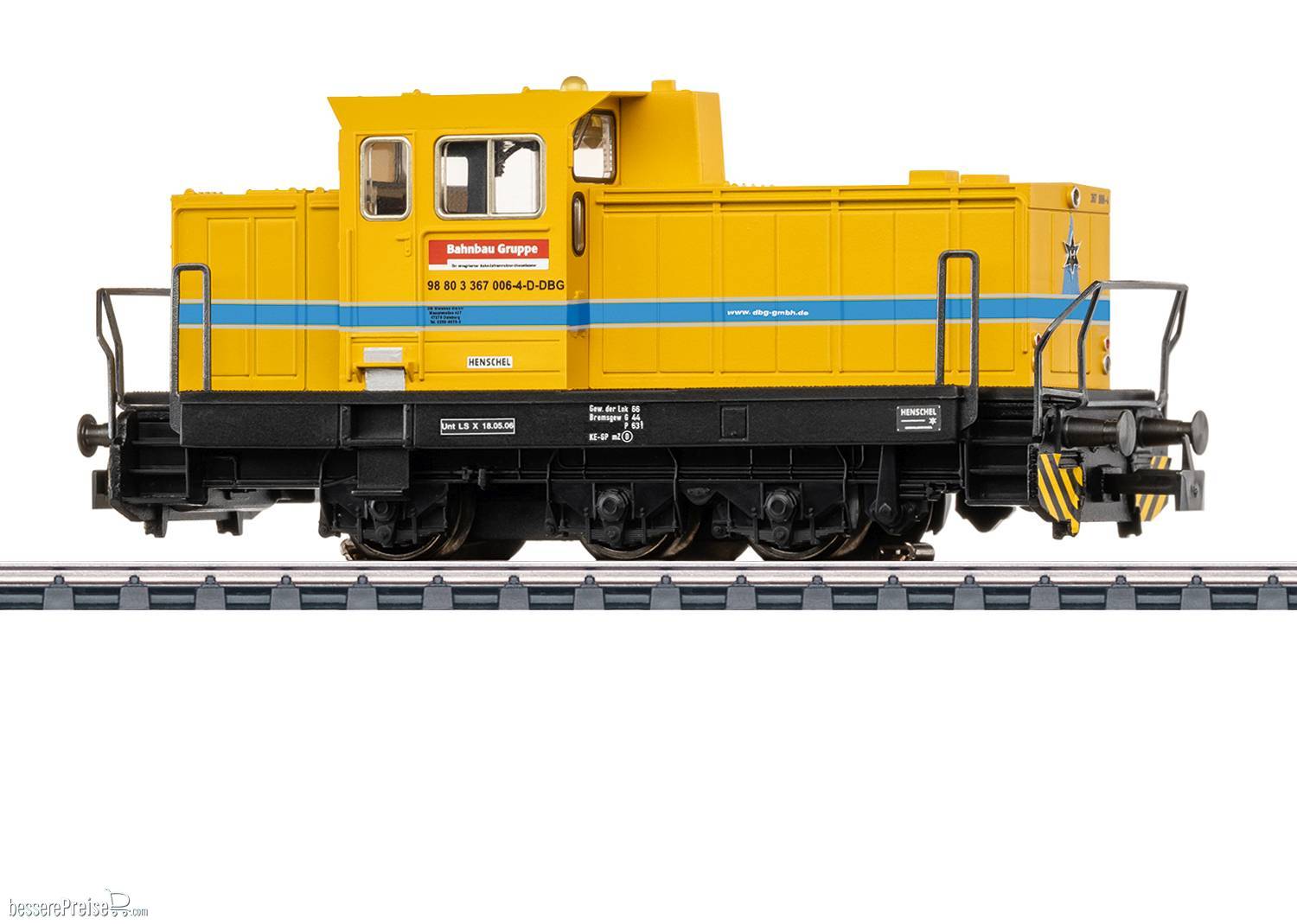 Lok DHG 700 Bahnbau