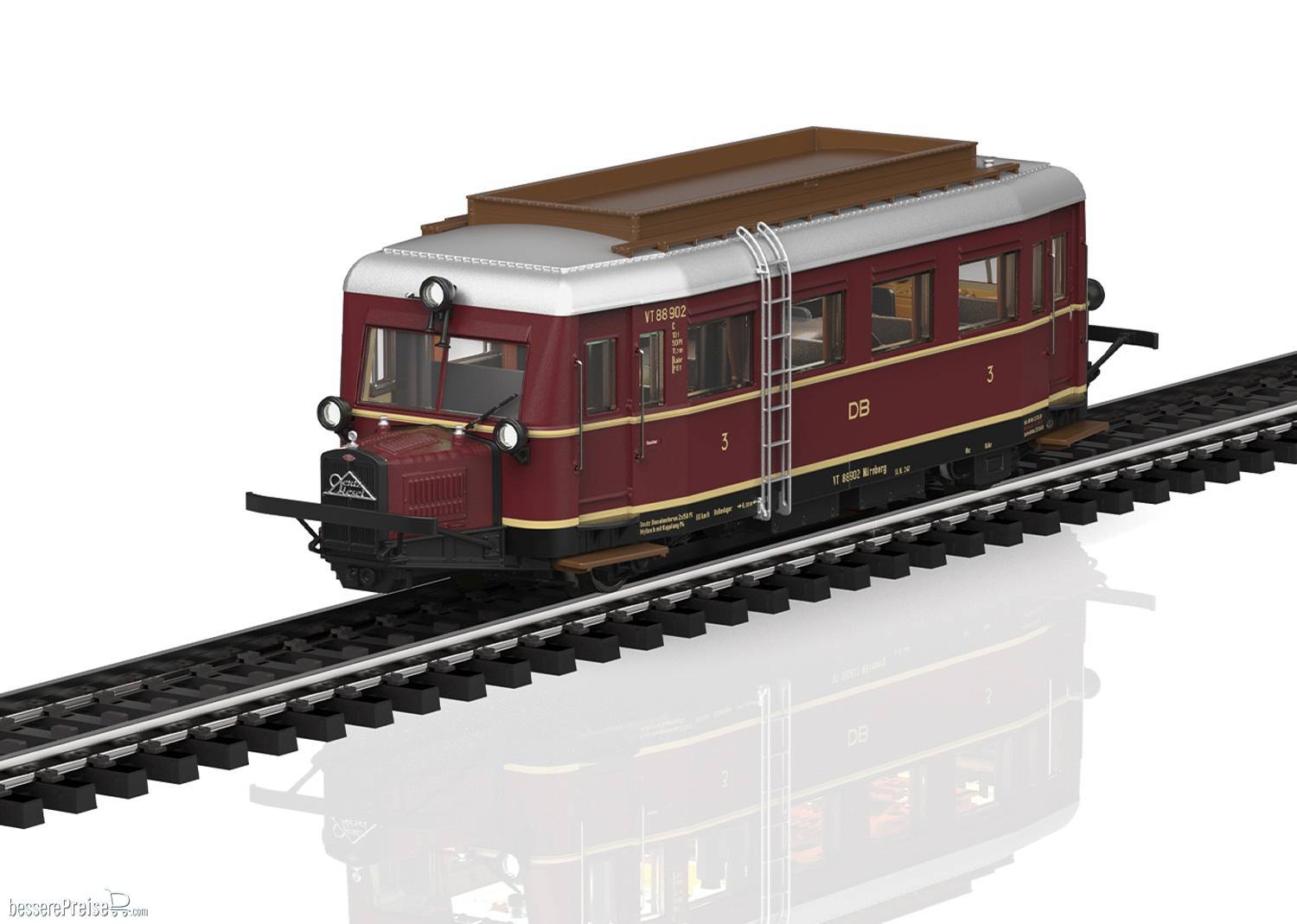 Dieseltriebwagen Baureihe VT 88.9 - das Schweineschnäuzchen