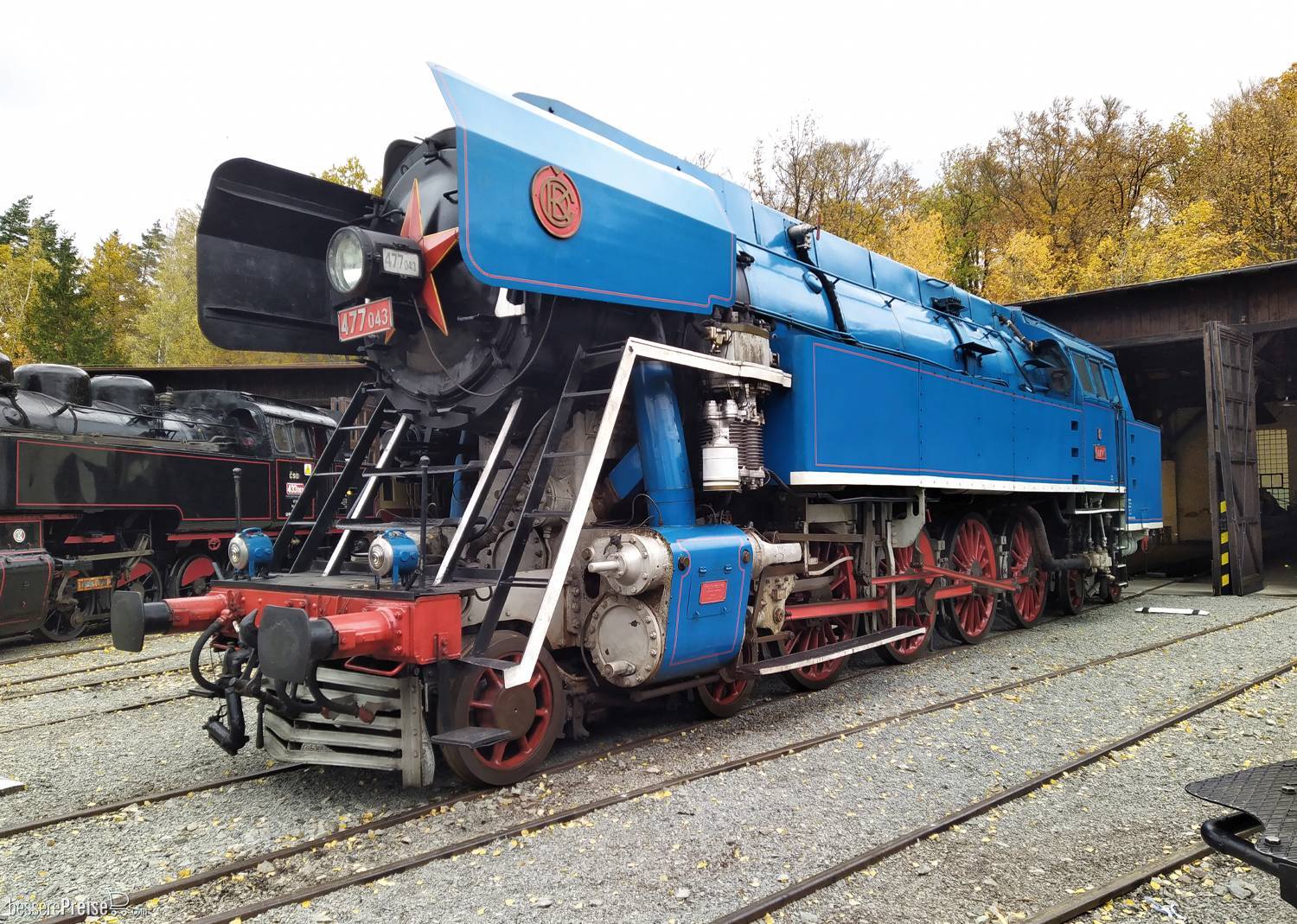 Dampflokomotive Baureihe 477.0 Papagei