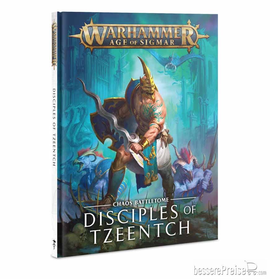 Games Workshop 04030201023 - B/TOME: DISCIPLES OF TZEENTCH (HB) DEU 83-45 | Tabletop