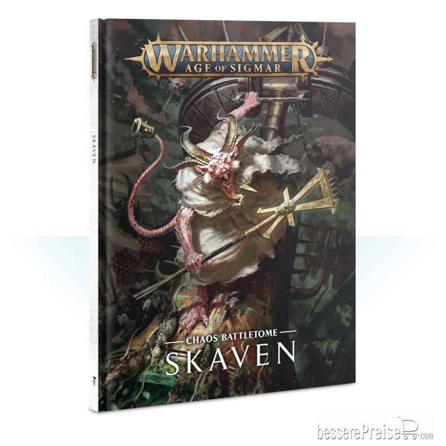 Games Workshop 04030206007 - BATTLETOME: SKAVEN (PB) (DEUTSCH) 90-24-04 | Tabletop