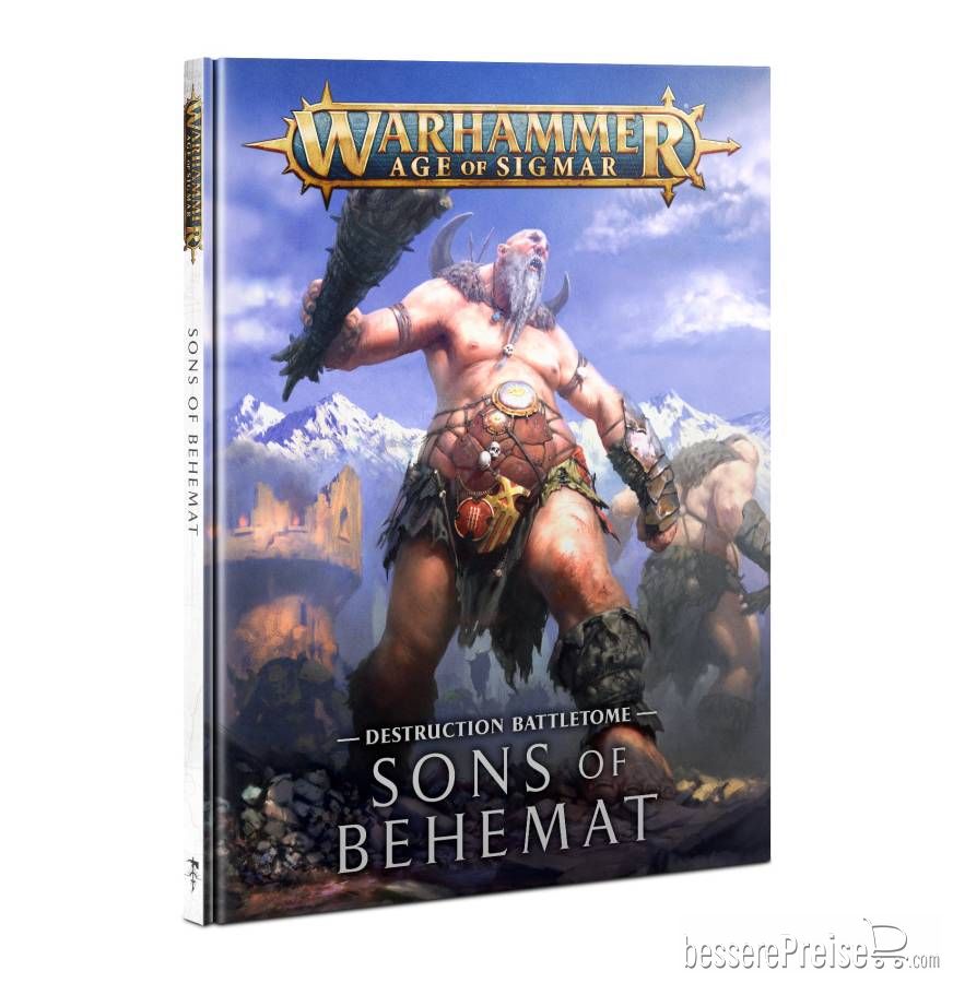 Games Workshop 04030299004 - BATTLETOME: SONS OF BEHEMAT (HB) (DEU) 93-01 | Tabletop