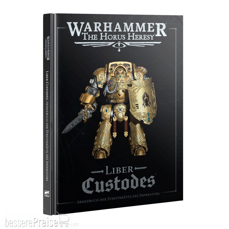 Games Workshop 04043043002 - HORUS HERESY: LIBER CUSTODES (DEUTSCH) 31-153 | Tabletop