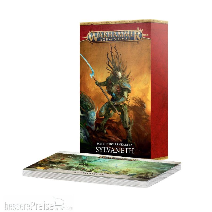 Games Workshop 04050204003 - SCHRIFTROLLENKARTEN: SYLVANETH (DEUTSCH) 92-03 | Tabletop