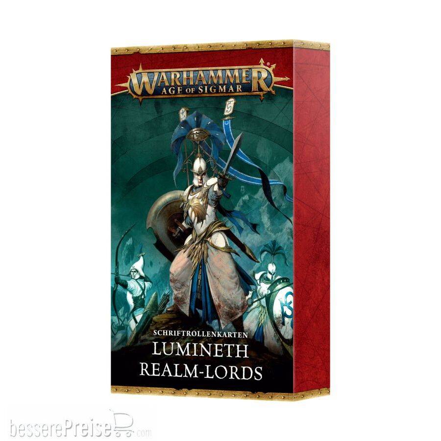 Games Workshop 04050210005 - SCHRIFTROLLENKARTEN:LUMINETH R/LORDS DEU 87-03 | Tabletop