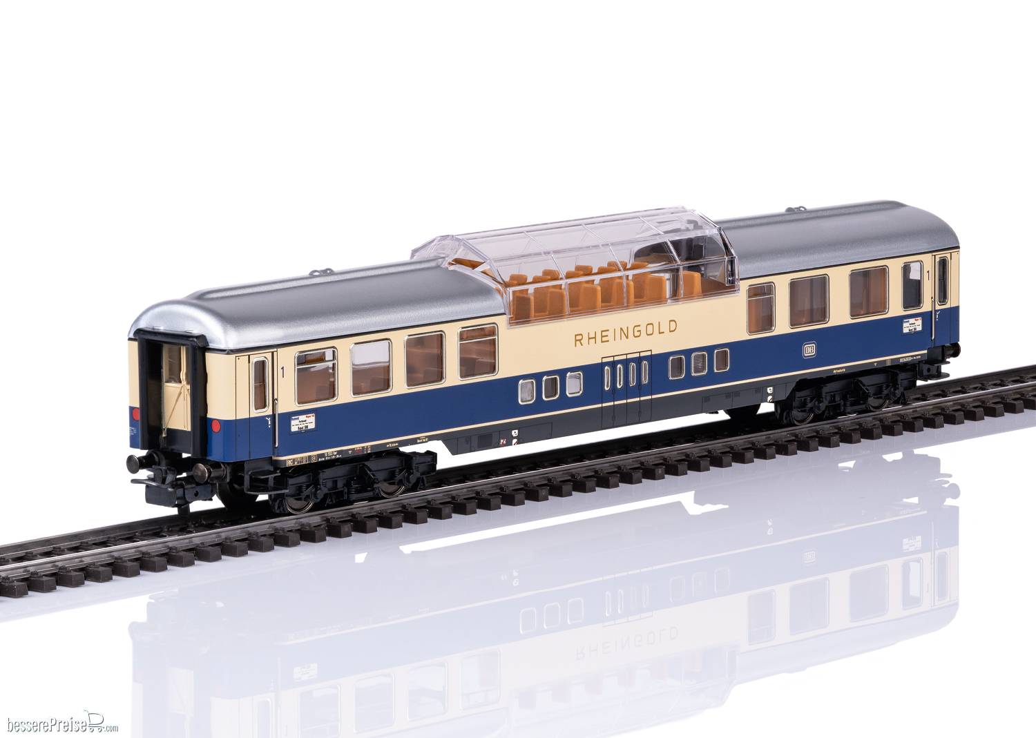 TEE-Rheingoldwagen-Set Tin Plate