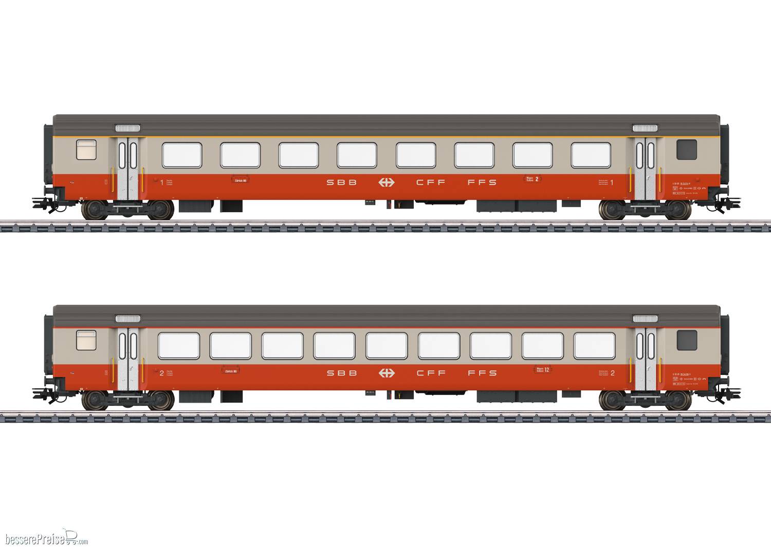 Personenwagen-Set Swiss Express