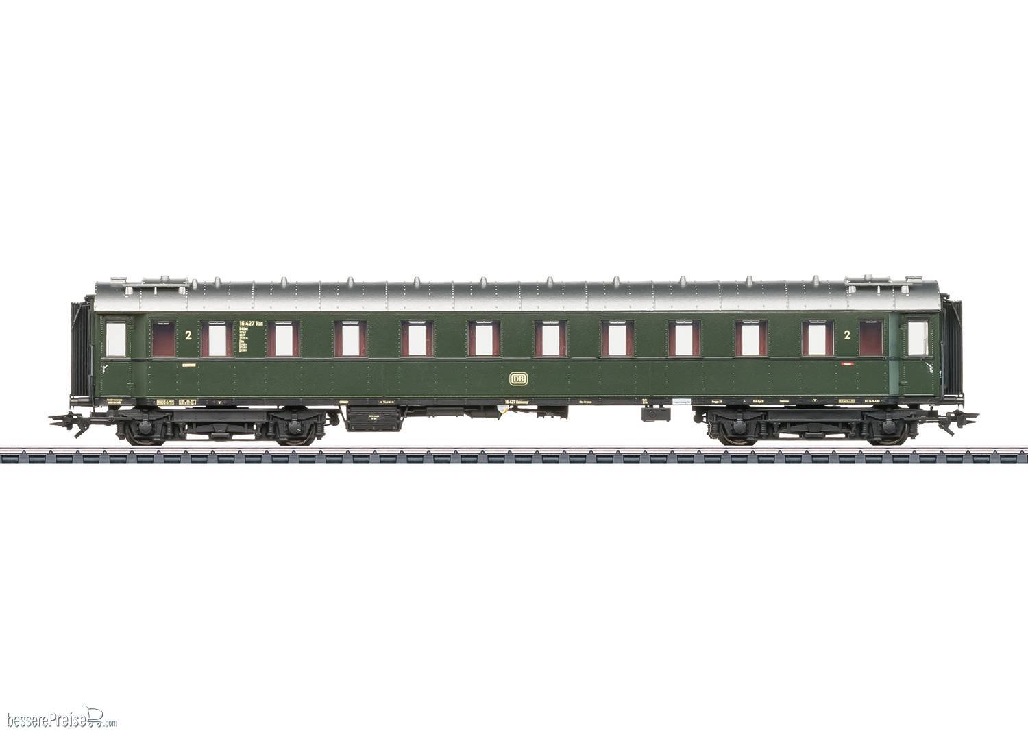 Schnellzugwagen B4üwe, 2. Klasse