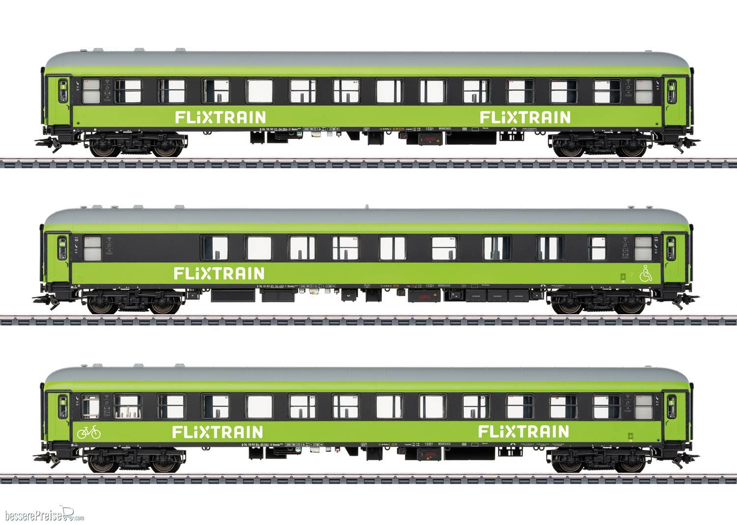 Wagen-Set 1 Flixtrain