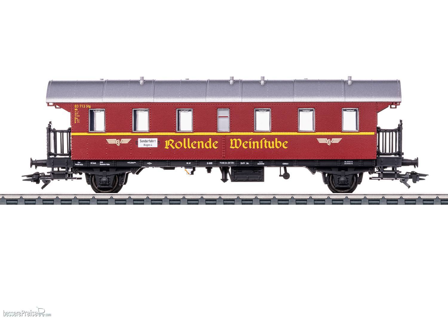 Donnerbüchse Rollende Weinstube WRi - Eurotrain-Modell