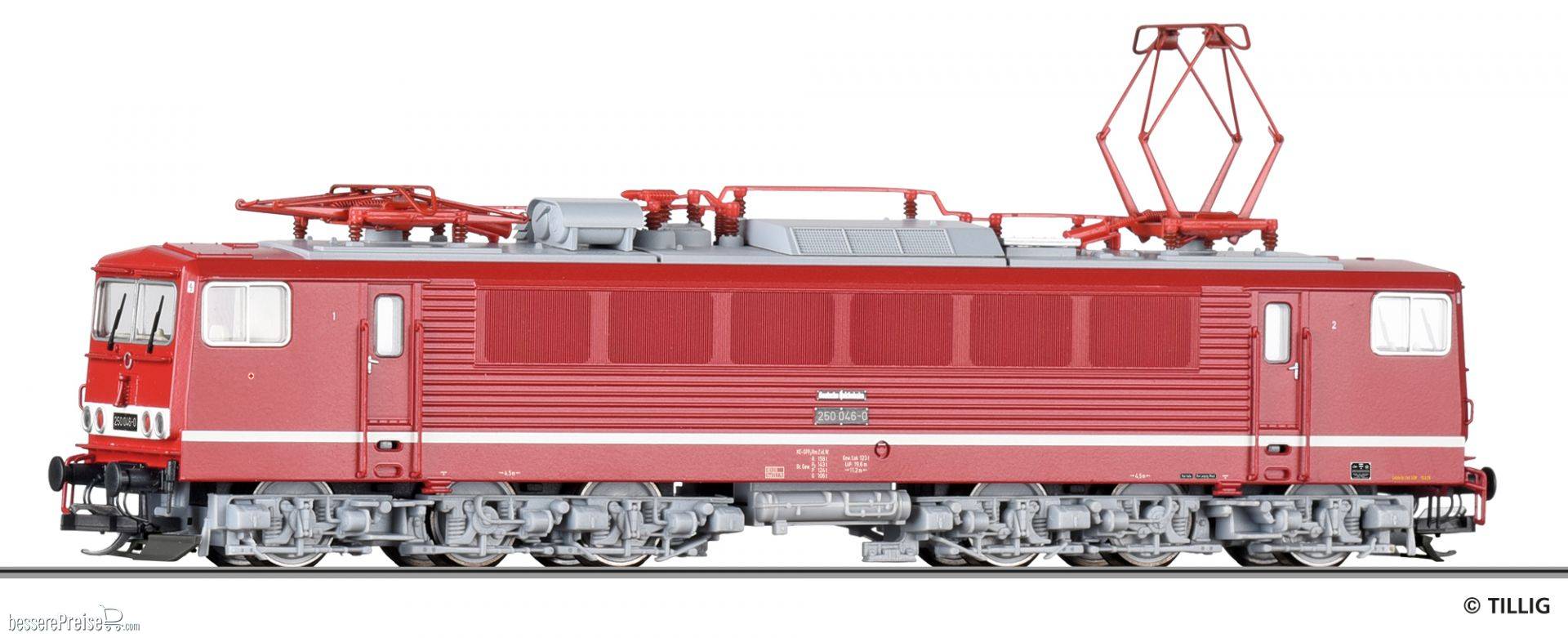 Elektrolokomotive BR 250 der DR, Ep. IV