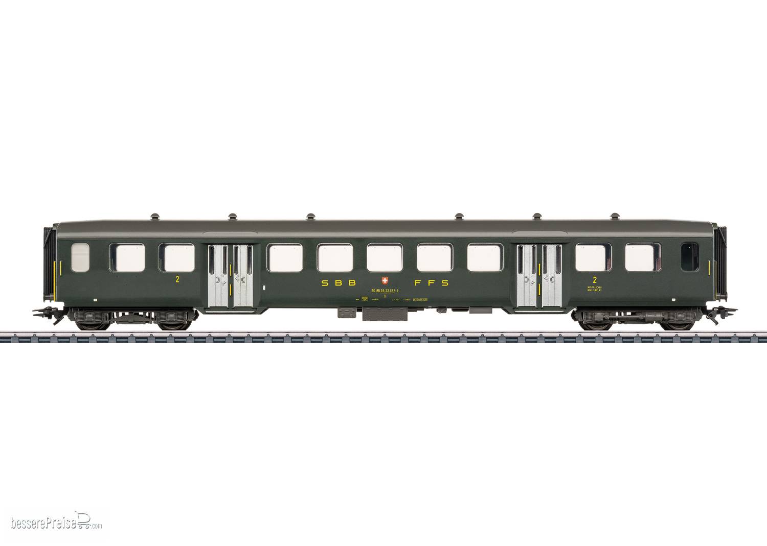 Leichtstahl-Sitzwagen 2. Klasse