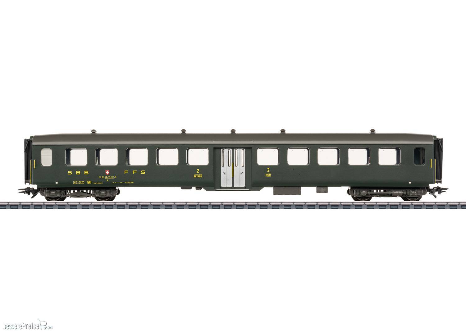 Leichtstahl-Sitzwagen 2. Klasse