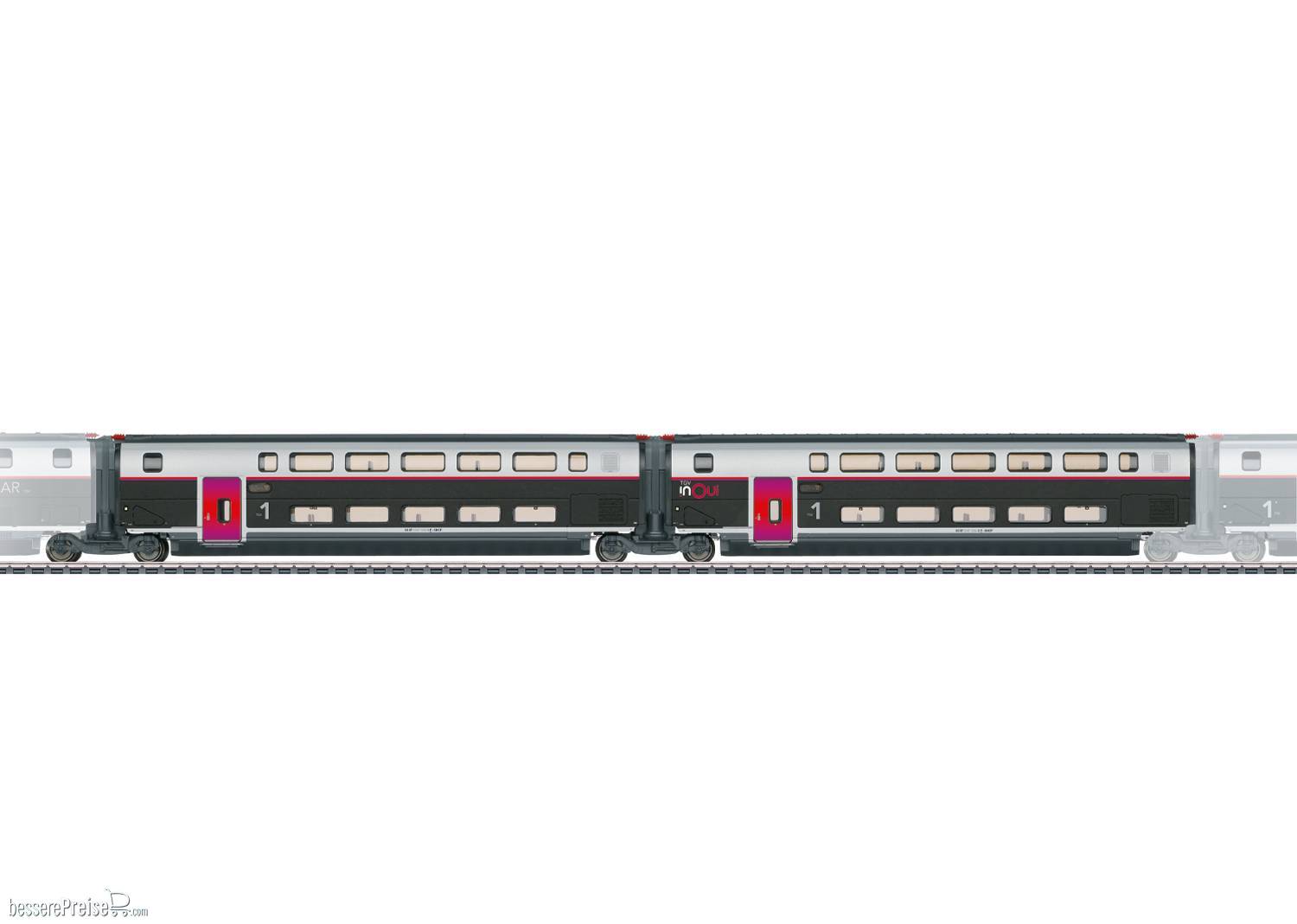Ergänzungswagen-Set 1 zum TGV INOUI