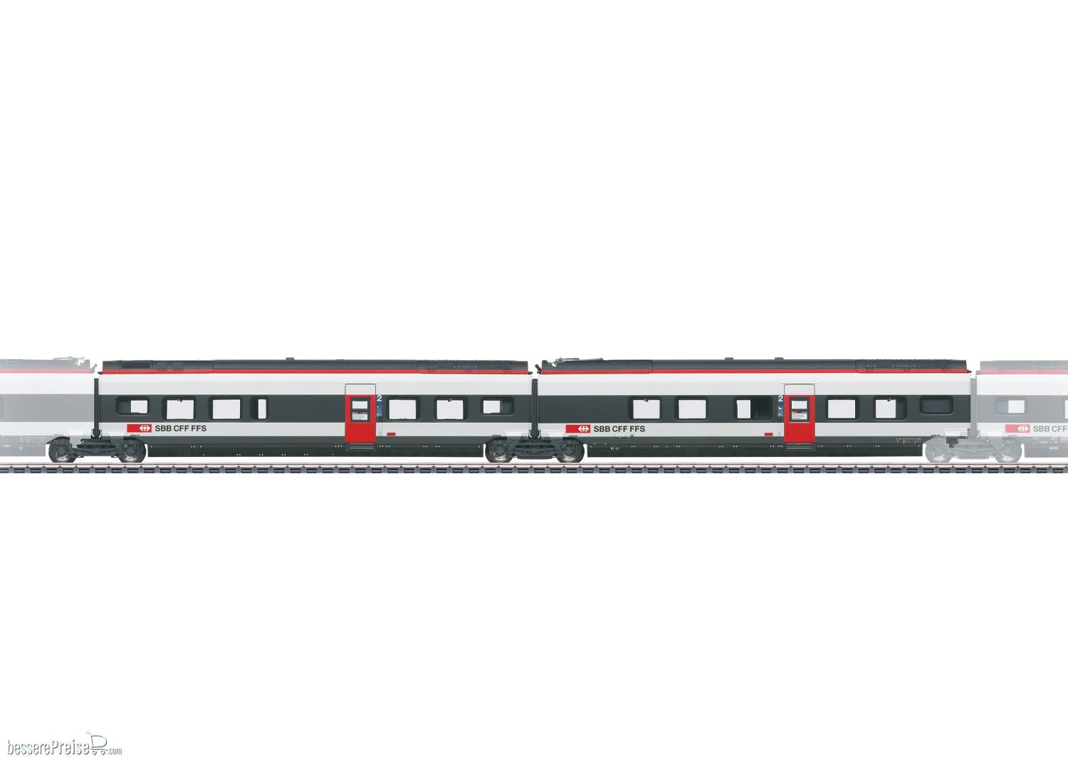 Ergänzungswagen-Set 1 zum RABe 501 022 Giruno