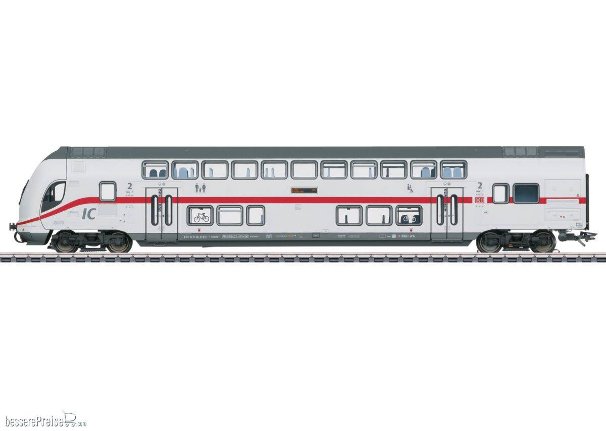 IC2 Doppelstock-Steuerwagen DBpbzfa 668.2, 2. Klasse DB AG Epoche VI