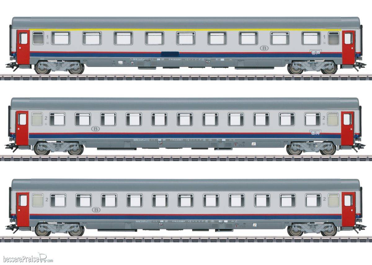 Schnellzugwagen-Set "EC 90 Vauban"
