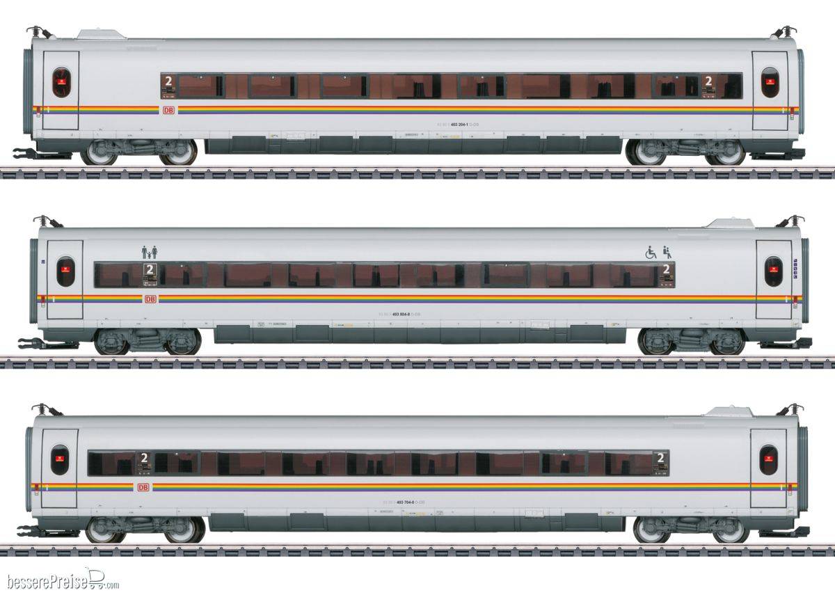Ergänzungswagen-Set ICE 3 "railbow"