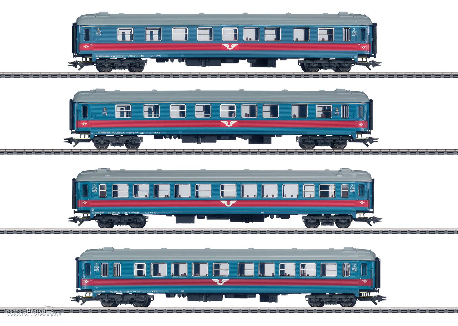 Schnellzugwagen-Set