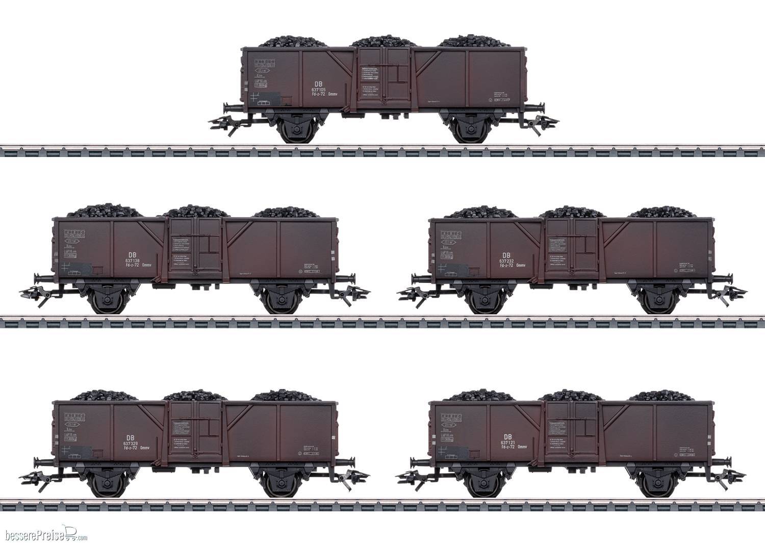 Güterwagen-Set Fd-z-72 Ommv