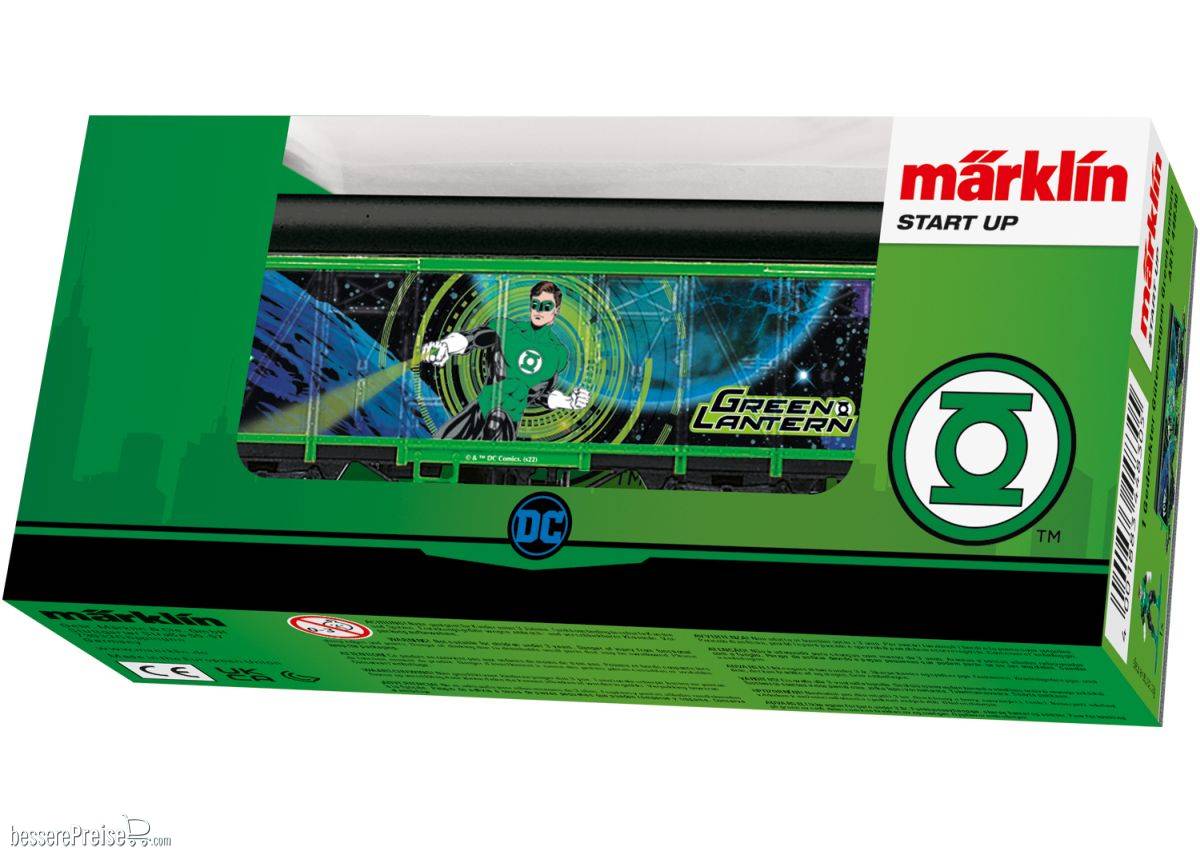 Märklin Start up - Gedeckter Güterwagen Green Lantern