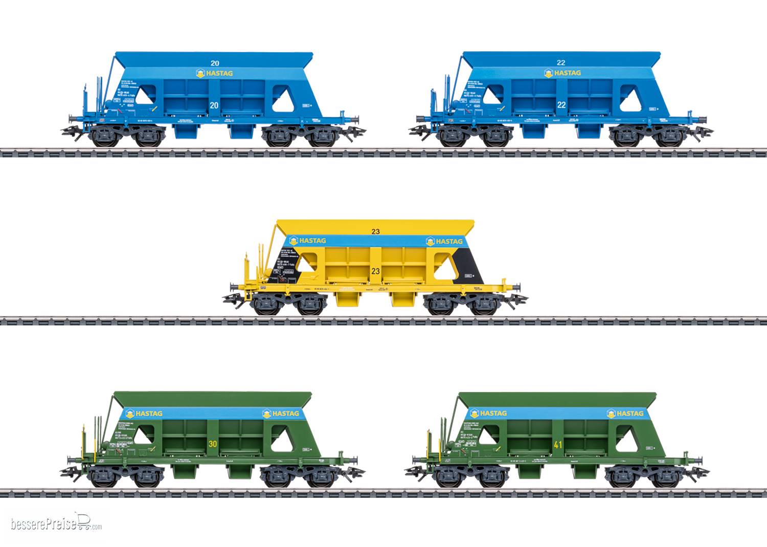 Selbstentladewagen-Set HASTAG