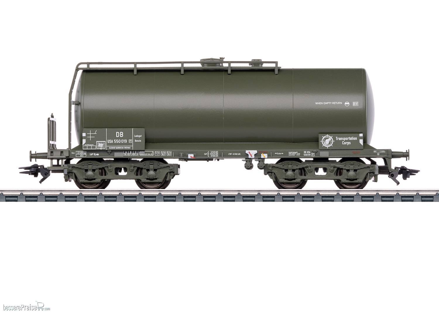 Einheits-Kesselwagen USTC - Eurotrain-Modell