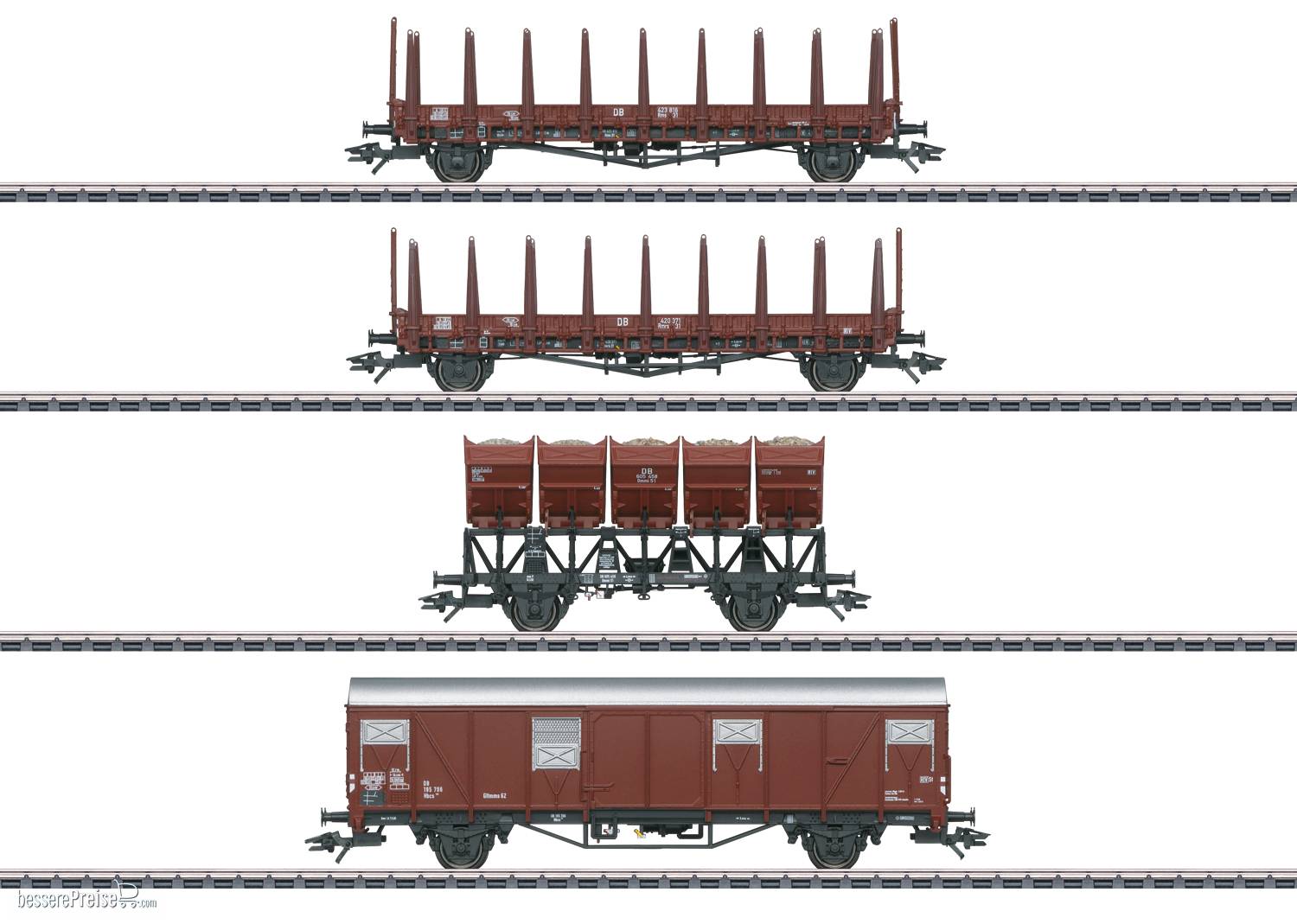 Güterwagen-Set