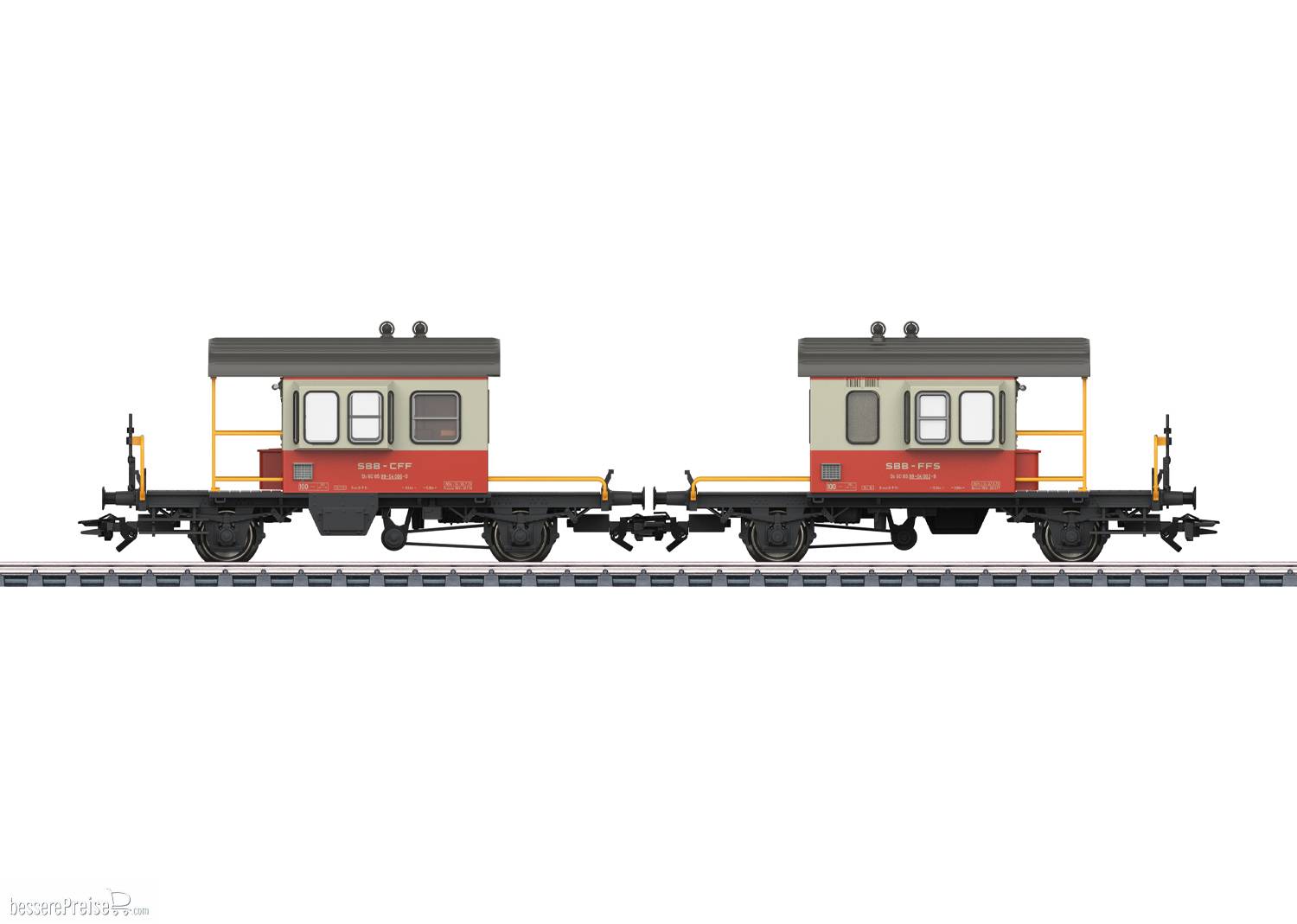Kuppelwagen-Set Sputnik Swiss Express
